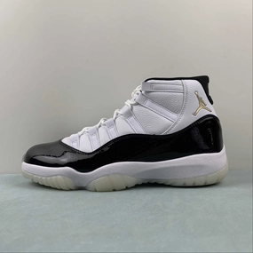 Air Jordan 11 Retro DMP White Black Metallic Gold CT8012-170 Bounce Technology Integration