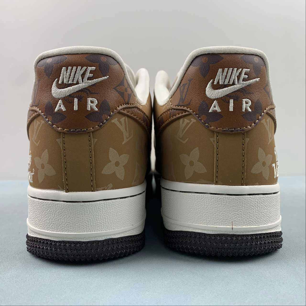 foldable Fall Travel Air Force 1 07 Low LV Year of the Dragon Brown Off White LX1988-006