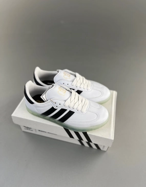 Understated Style Adidas Samba Jason Dill White Black GZ4730