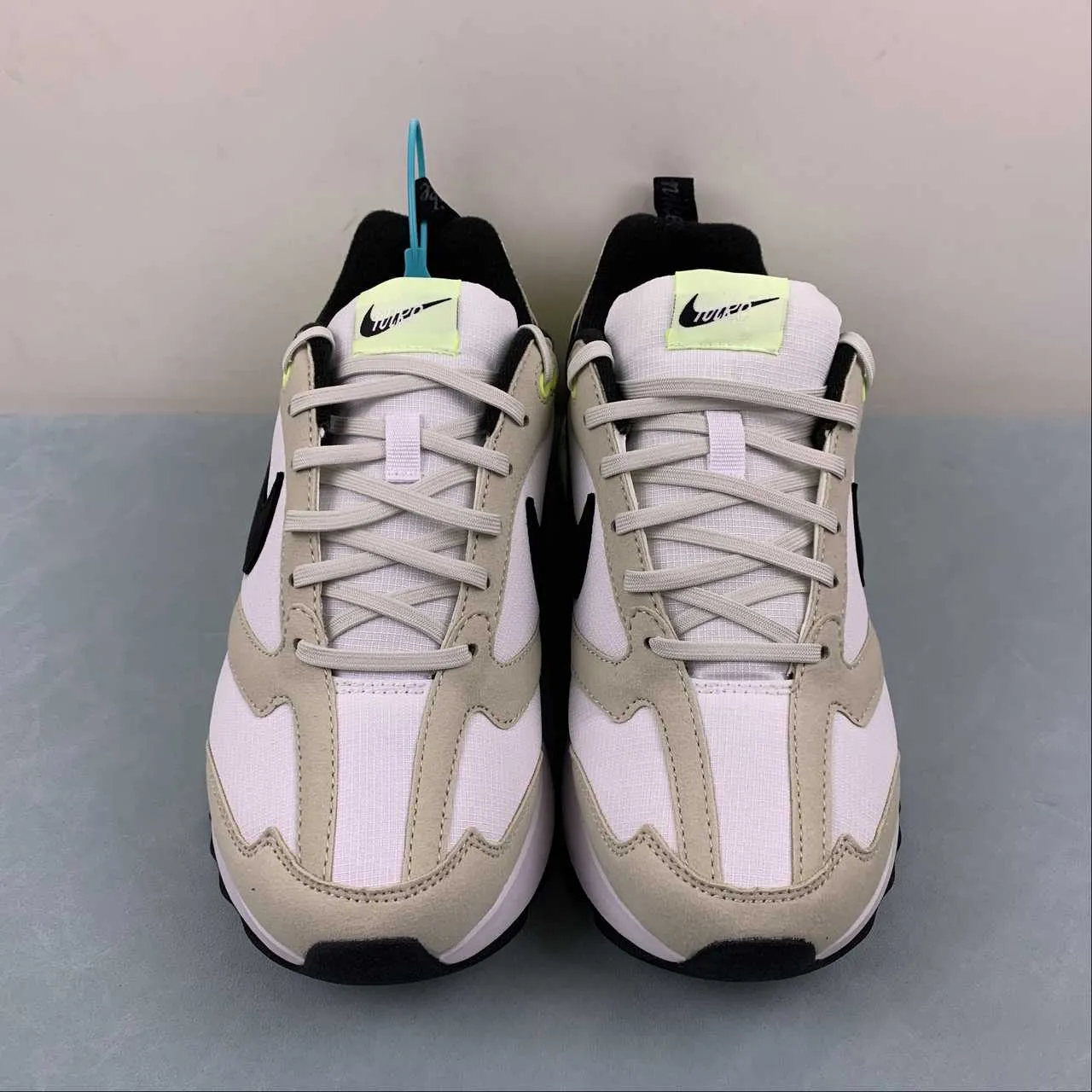 Air Max Dawn White Black-Light Bone Yellow DH3157-107 OdorResistant