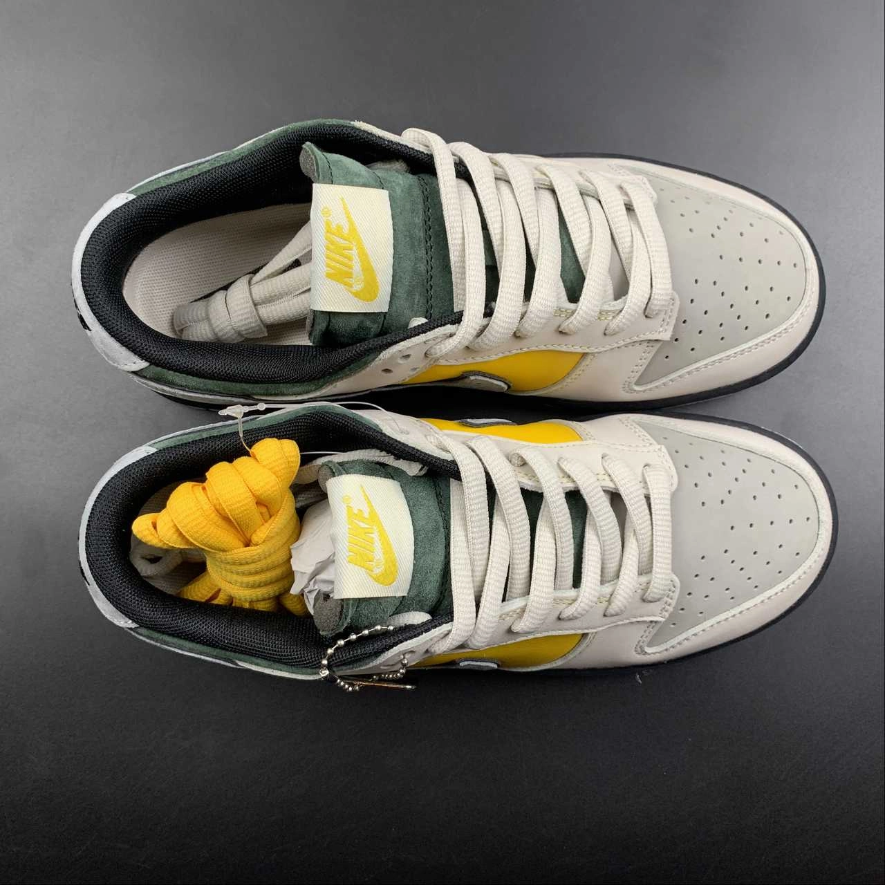 Ventilated Design Aerodynamic Vents SB Dunk Low PRO Kobe Yellow Green Light Grey Black LF2428-005