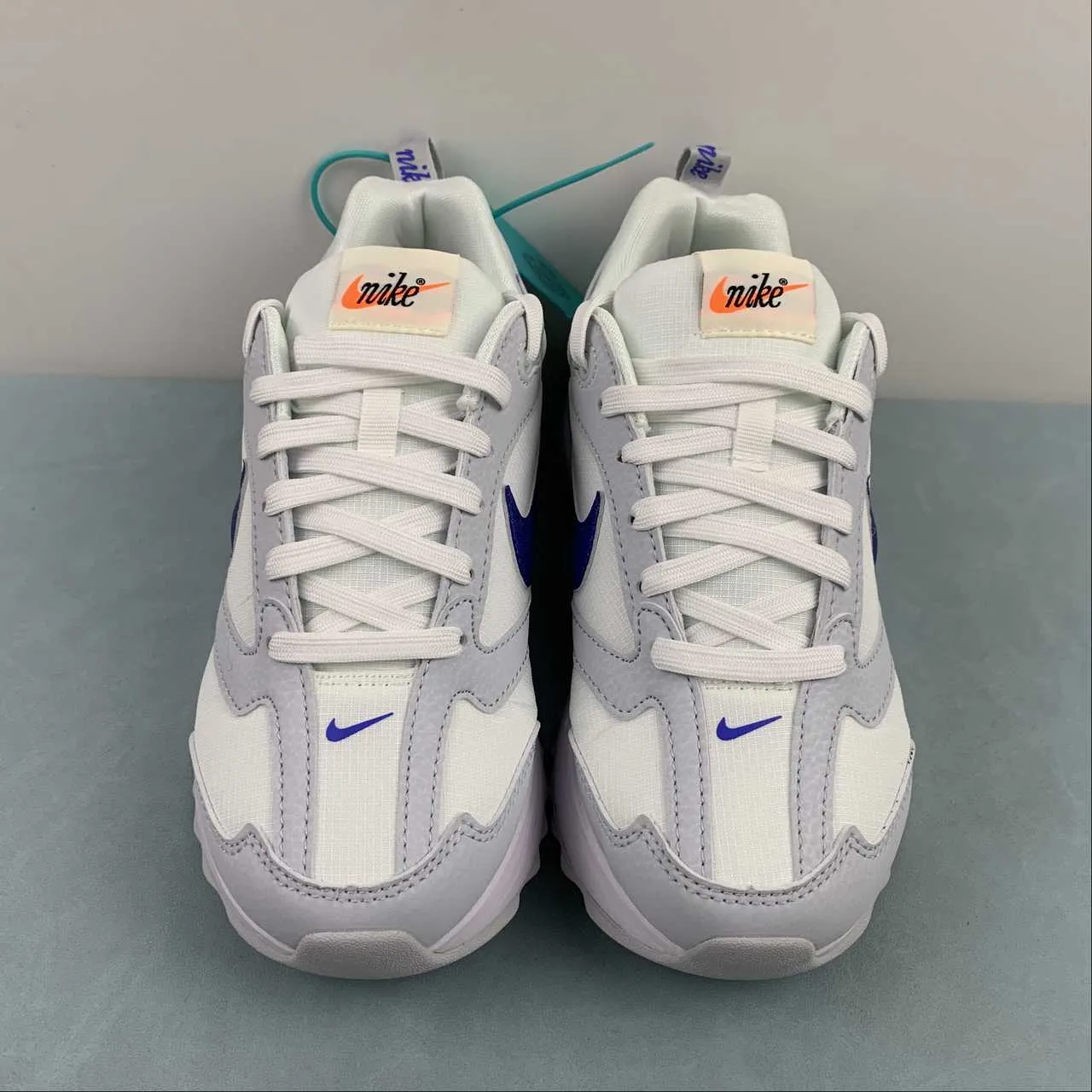 Air Max Dawn Summit White Medium Blue DR2395-100 Stackable nylon - feature shoes