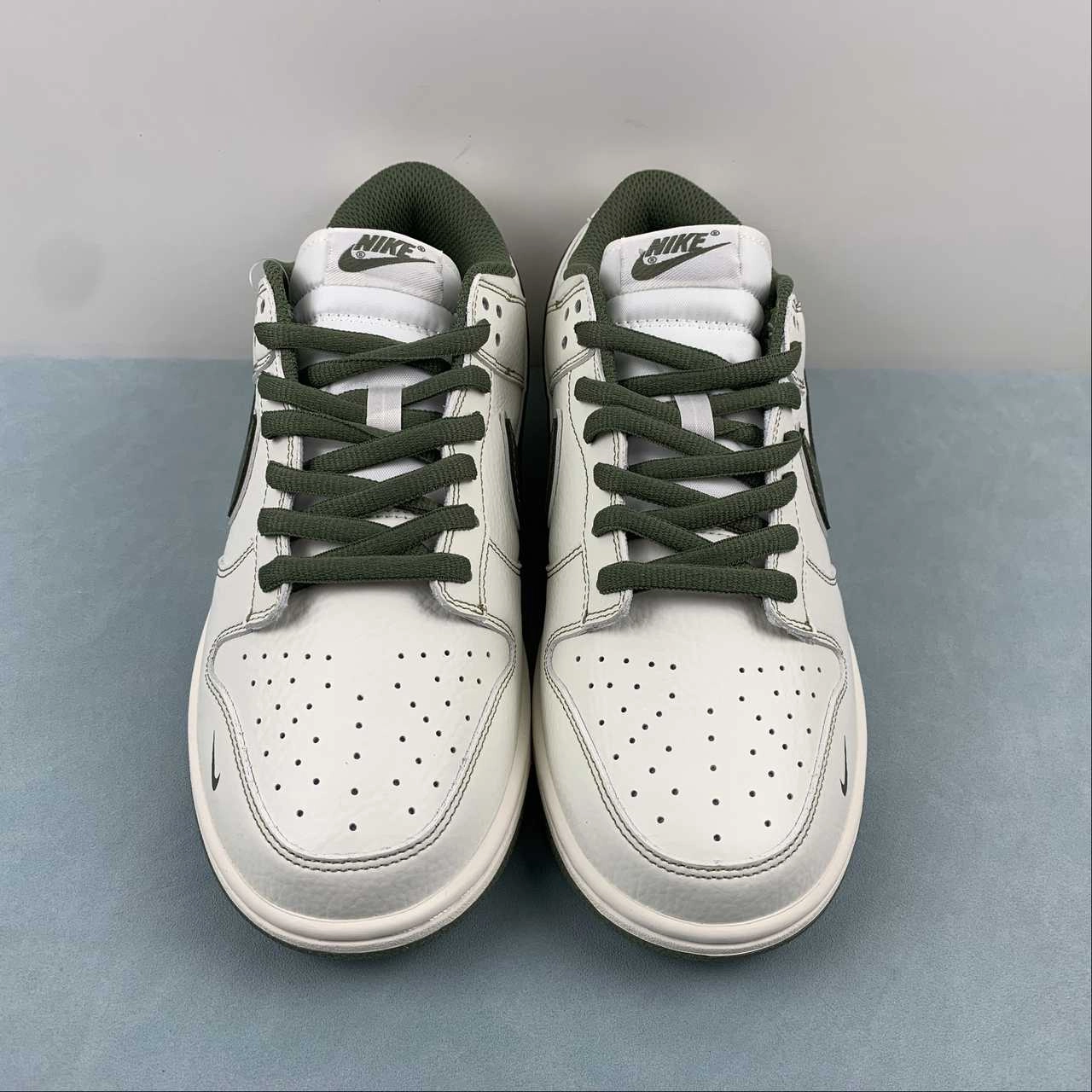 Bonded Overlays Supreme x SB Dunk Low Beige Army Green RM2308-232