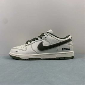 Fresh Ride Supreme x SB Dunk Low Beige Army Green RM2308-232