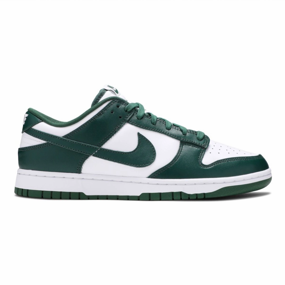 Soft Fabric Woven Reinforcement Nike Dunk Low Michigan State DD1391 101