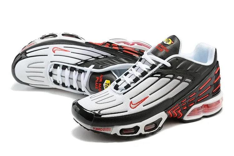 student Air Max Plus 3 White Grey Black Red CU4201-101