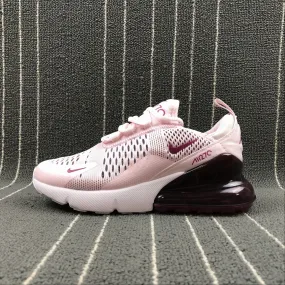 recreational runner breathable mesh shoe aspect Air Max 270 Barely Rose Vintage Wine Elemental Rose White AH6789-601