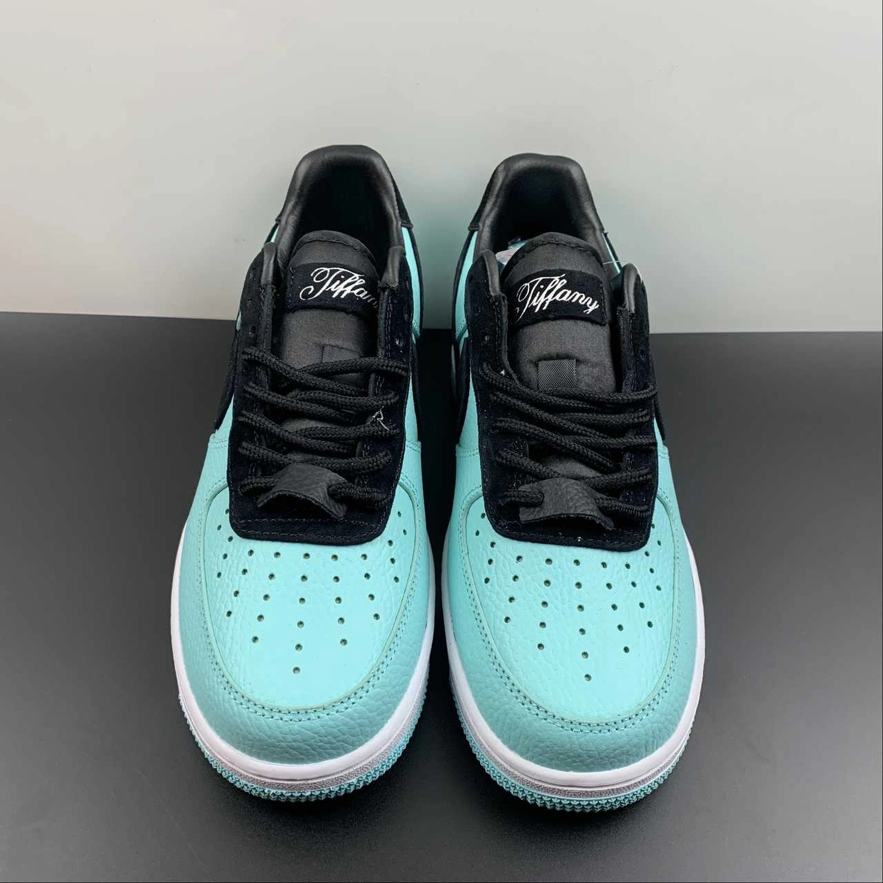 Relax Mood Air Force 1 Low 1837 Tiffany Blue Black DZ1382-002