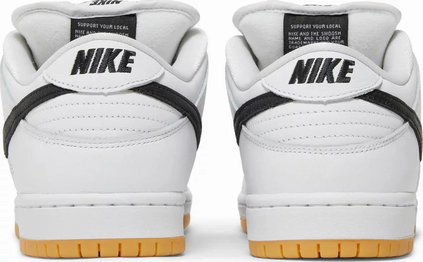 Toe Cap Nike Dunk Low SB White Gum