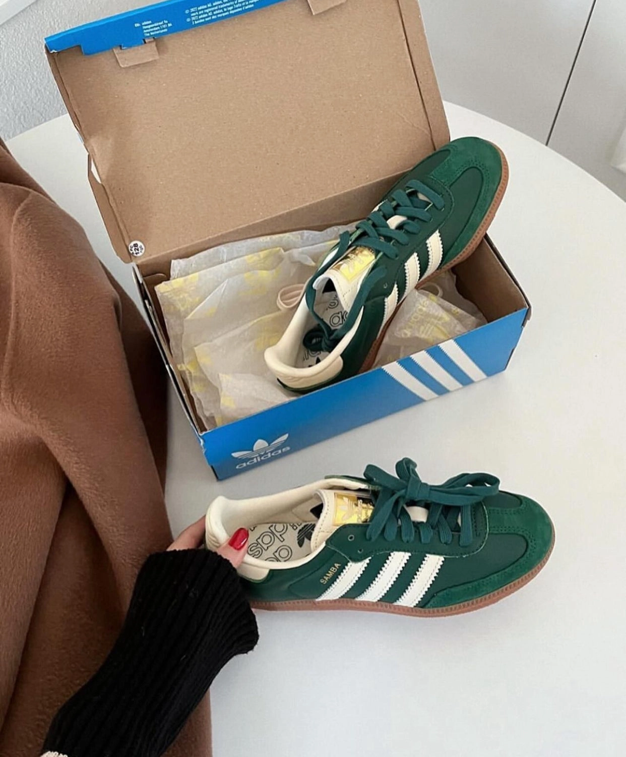 Adidas Samba OG Preloved Green Karma Sneaks