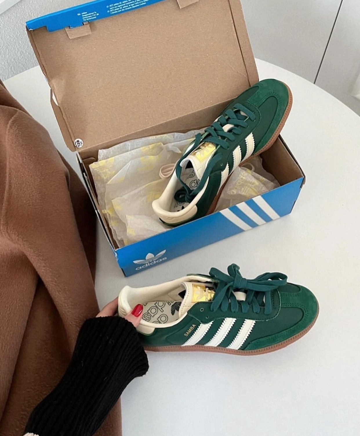 Adidas Samba OG Preloved Green Karma Sneaks