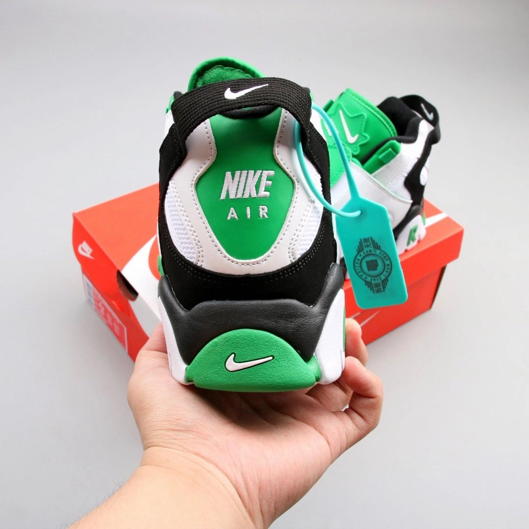 Enhanced Mobility Comfort Padding System Air Barrage Mid QS Green White CD9329-003