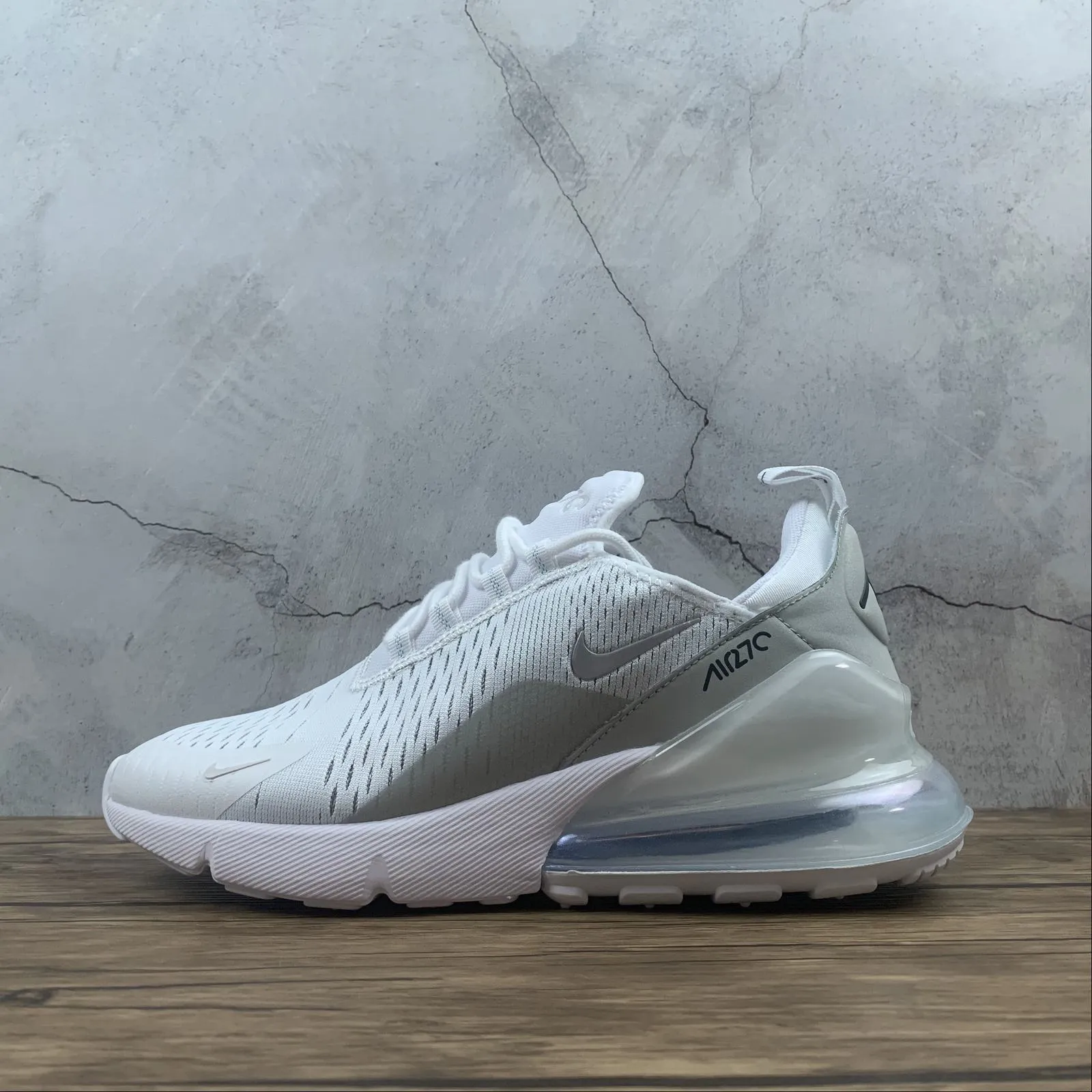 Air Max 270 White Metallic Silver BQ9240-002 Comfort Zone discounted shoes