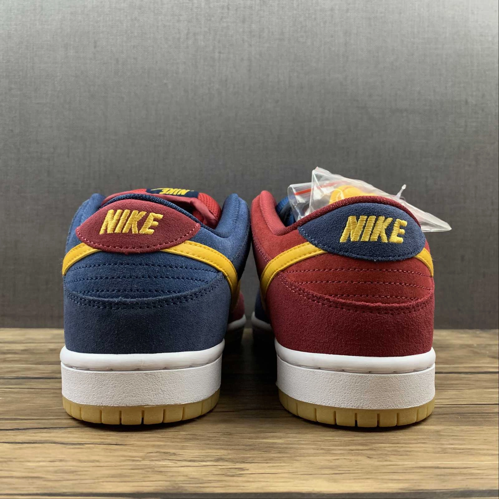 SB Dunk Low PRO Red Blue Yellow DJ0606-400 Outdoor Day Adaptive Ease