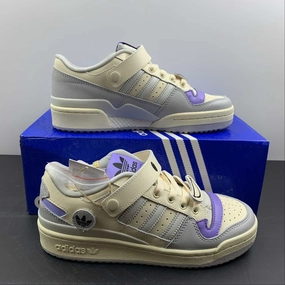 Treadmill Optimized long lasting durability Adidas Forum 84 Low Cream Purple