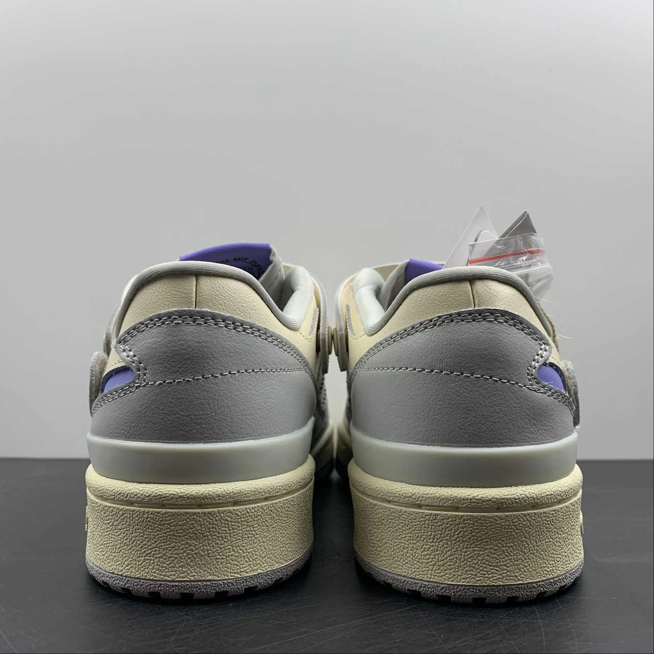 Multi Density Foam Layering Arch Contour Design Adidas Forum 84 Low Cream Purple