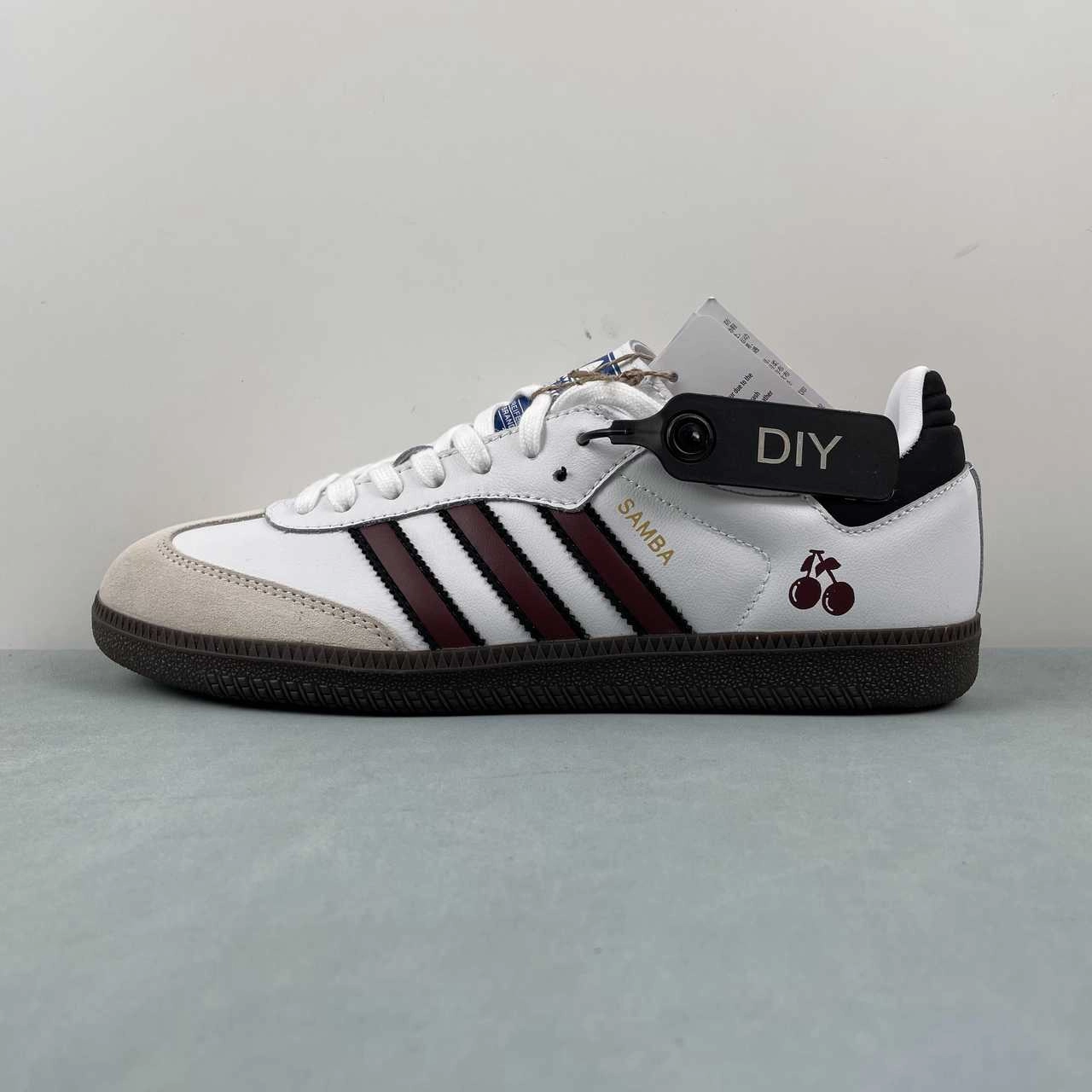 Adidas Samba OG Cherry White Burgundy IG1024 Stable Feel