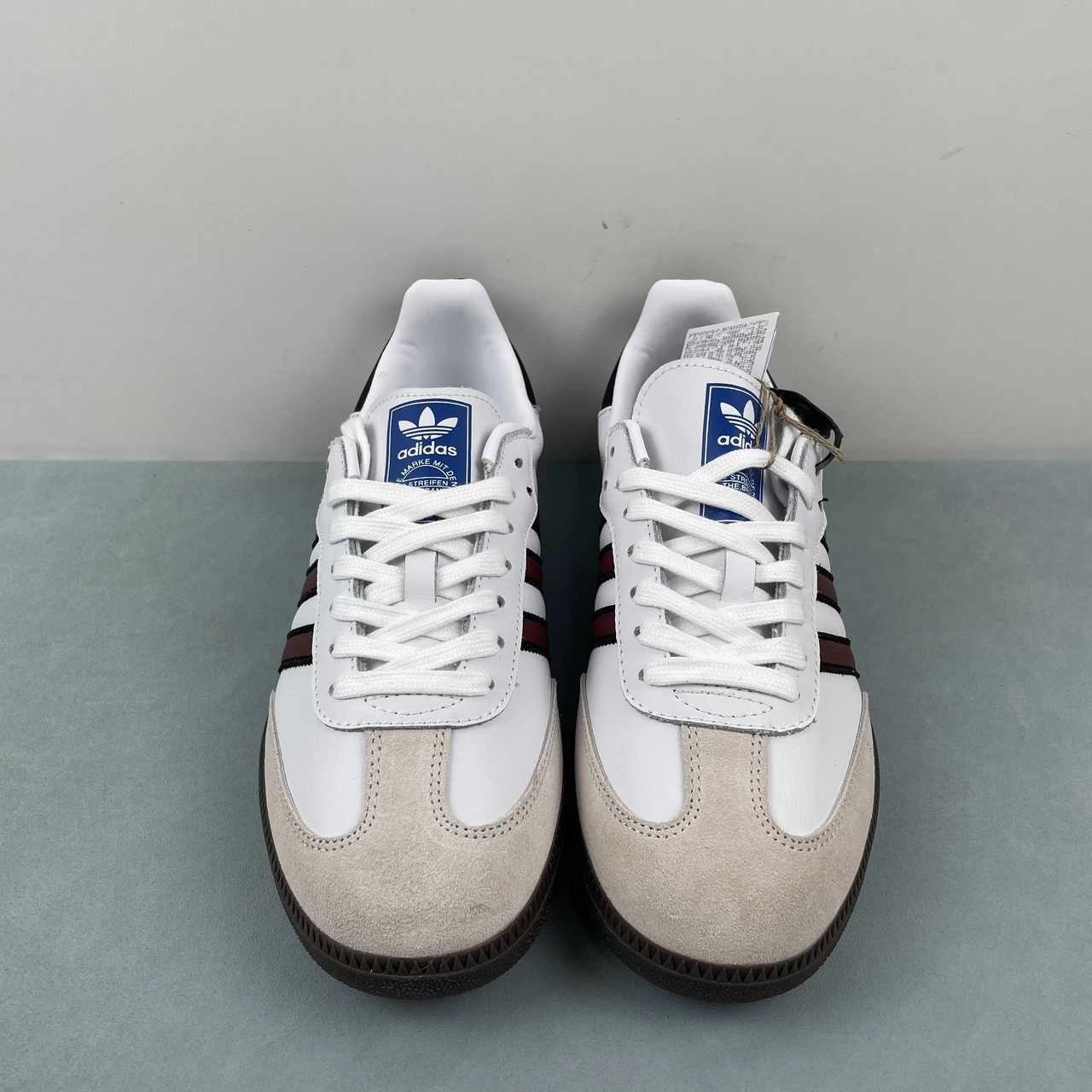 Adidas Samba OG Cherry White Burgundy IG1024 elegant design