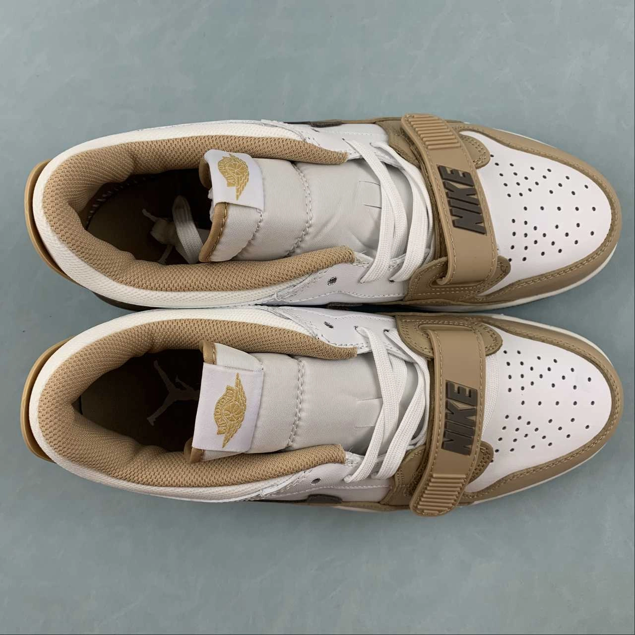 Performance Stability Kinetic Transition System Air Jordan Legacy 312 Low Brown Elephant Sail Palomino Light British Tan FQ6859-201