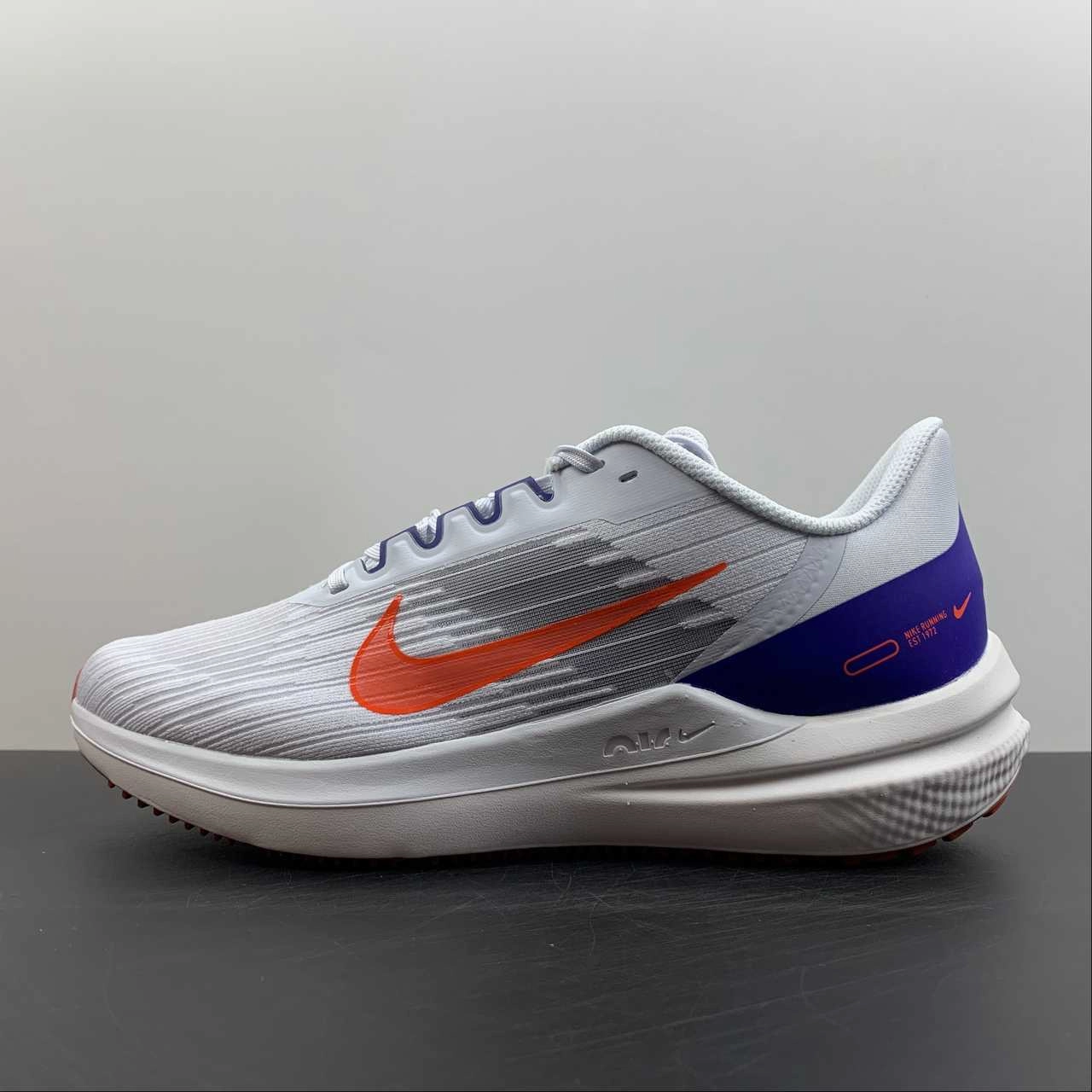 Air Winflo 9 White Purple DD6203-006 Built to hold its shape under prolonged wear