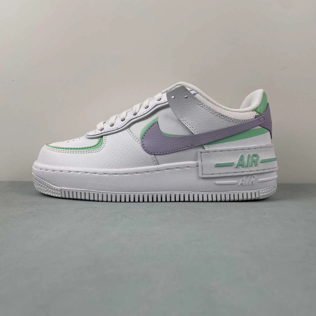 Air Force 1 Shadow White Infinity Lilac Grey CU8591-103 Comfort   cushion