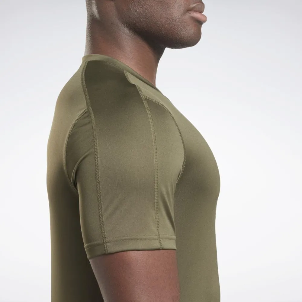 Reebok Apparel Men Training Tech T-Shirt ARMGRN