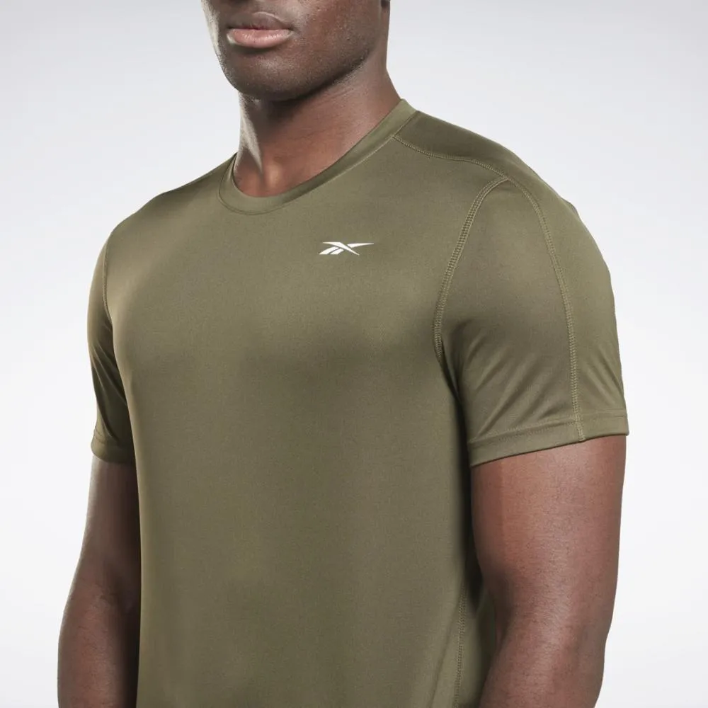 Reebok Apparel Men Training Tech T-Shirt ARMGRN
