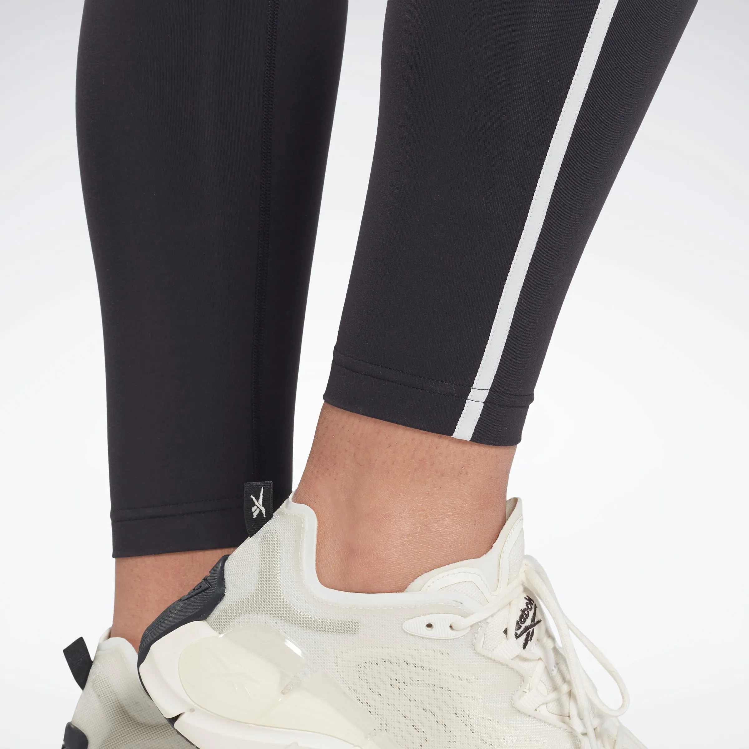 Reebok Apparel Women Lux High-Waisted Colorblock Leggings Black