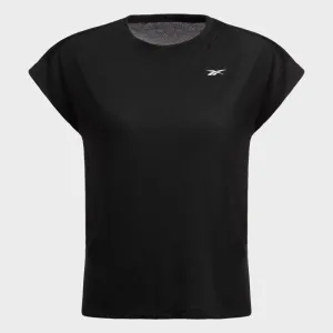 Reebok Apparel Women Workout Ready Supremium Detail Tee BLACK