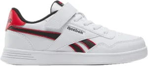 Reebok Boy's Court Advance Elastic Lace & Top Strap Sneaker