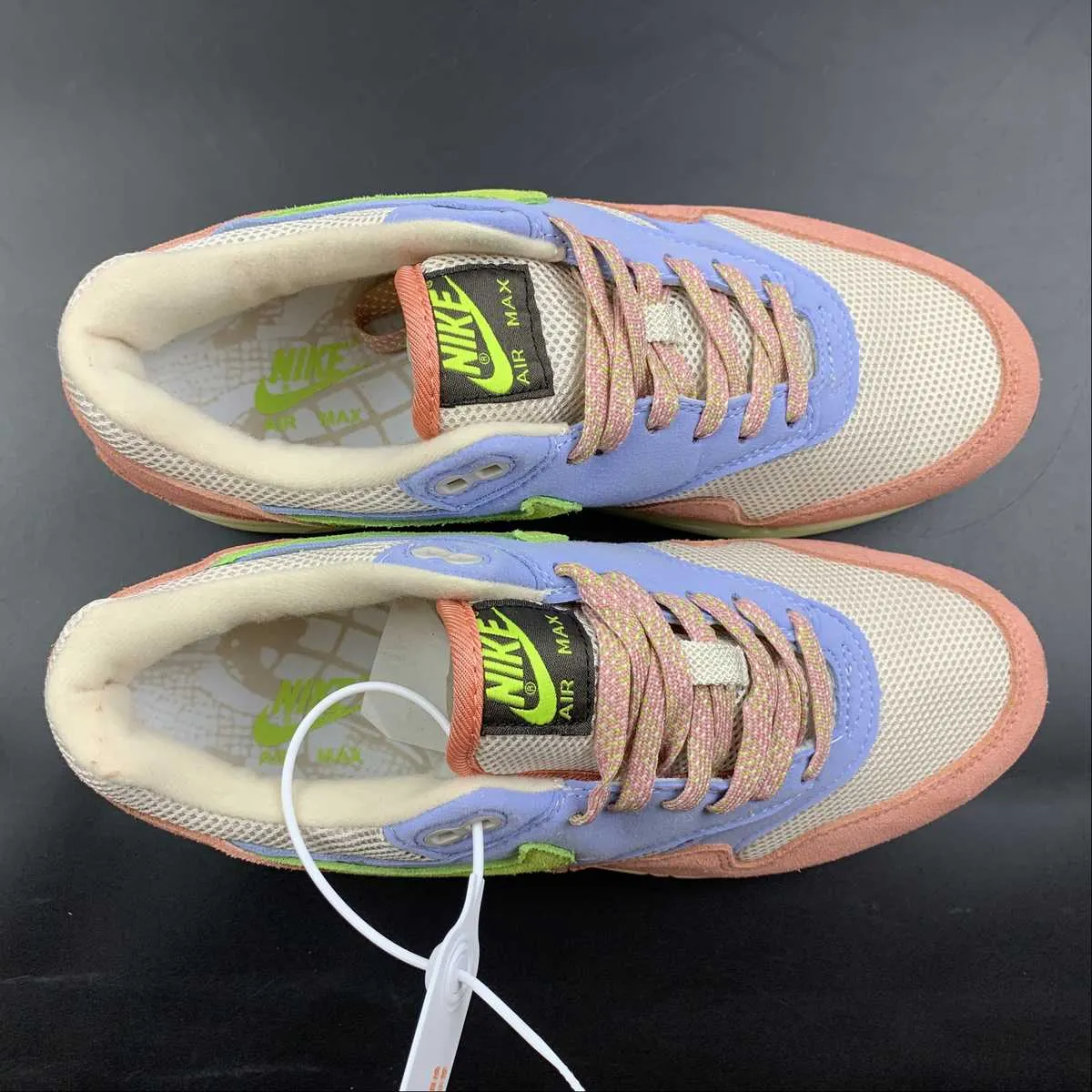 Air Max 1 Light Madder Root Vivid Green Green Rattan DV3196-800 amateur - level shoes heel - cushion shoes