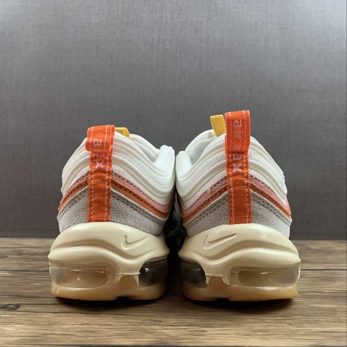 Air Max 97 Rock and Roll Sail Orange Pink DQ7655-100 provide support