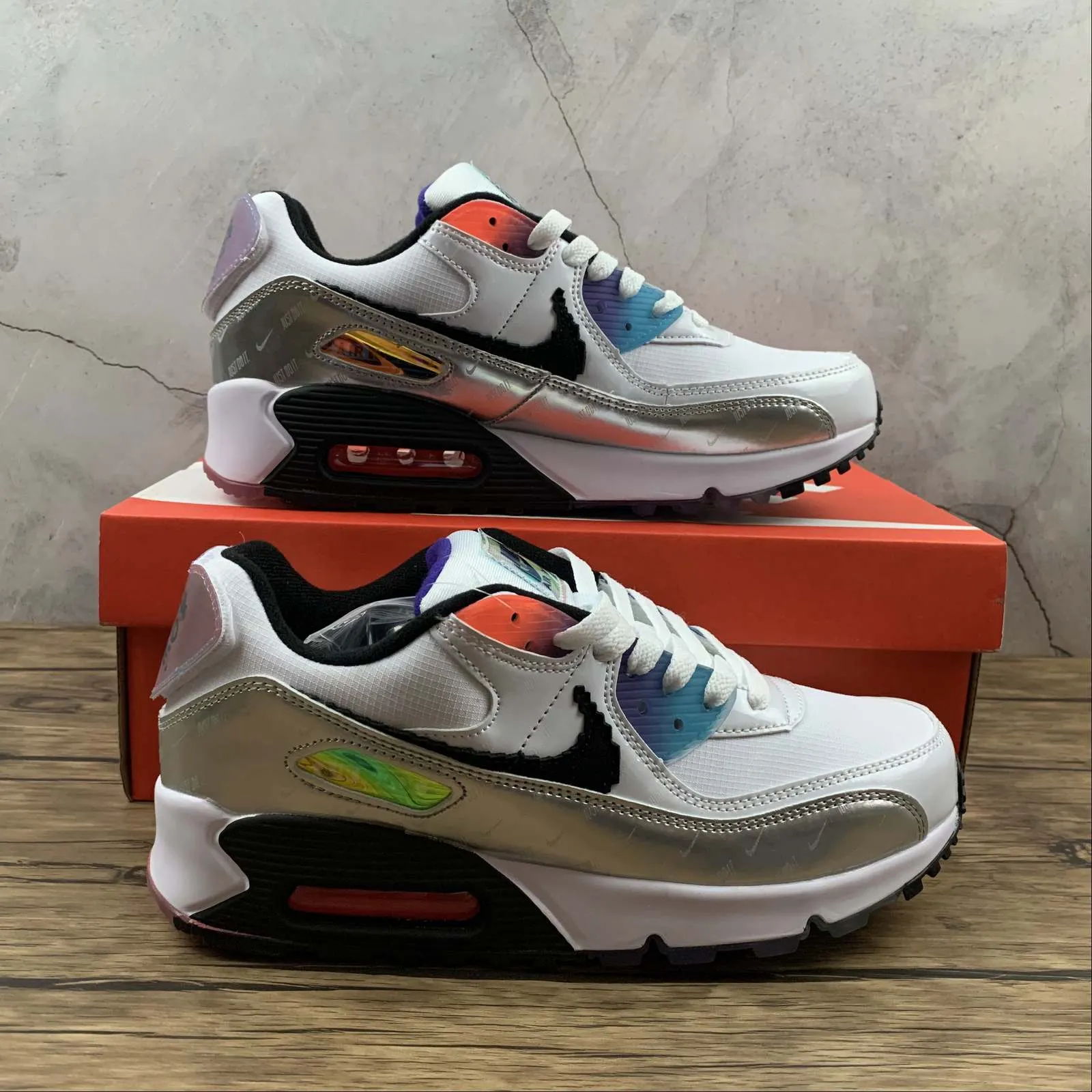 Air Max 90 Have a Good Game Black White Multicolor DC0832-101 endurance - training shoes weekday shoes