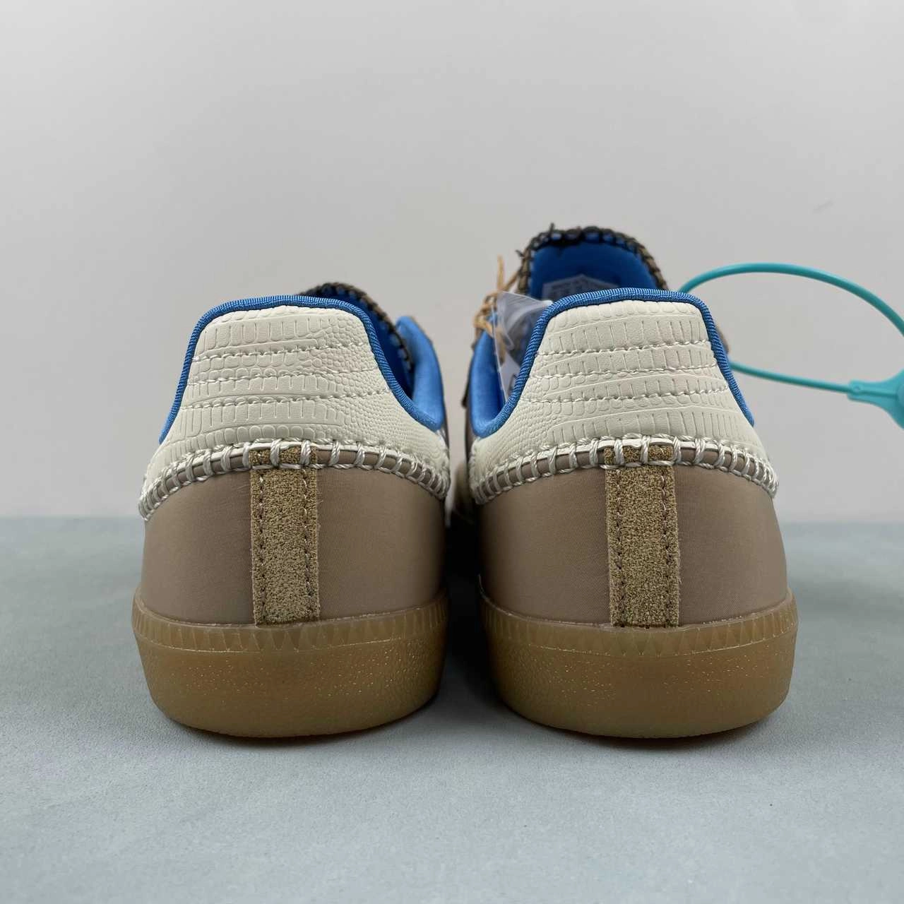 Adidas Samba Wales Bonner Beige Brown IH3261 Streetwear Look Roll Up