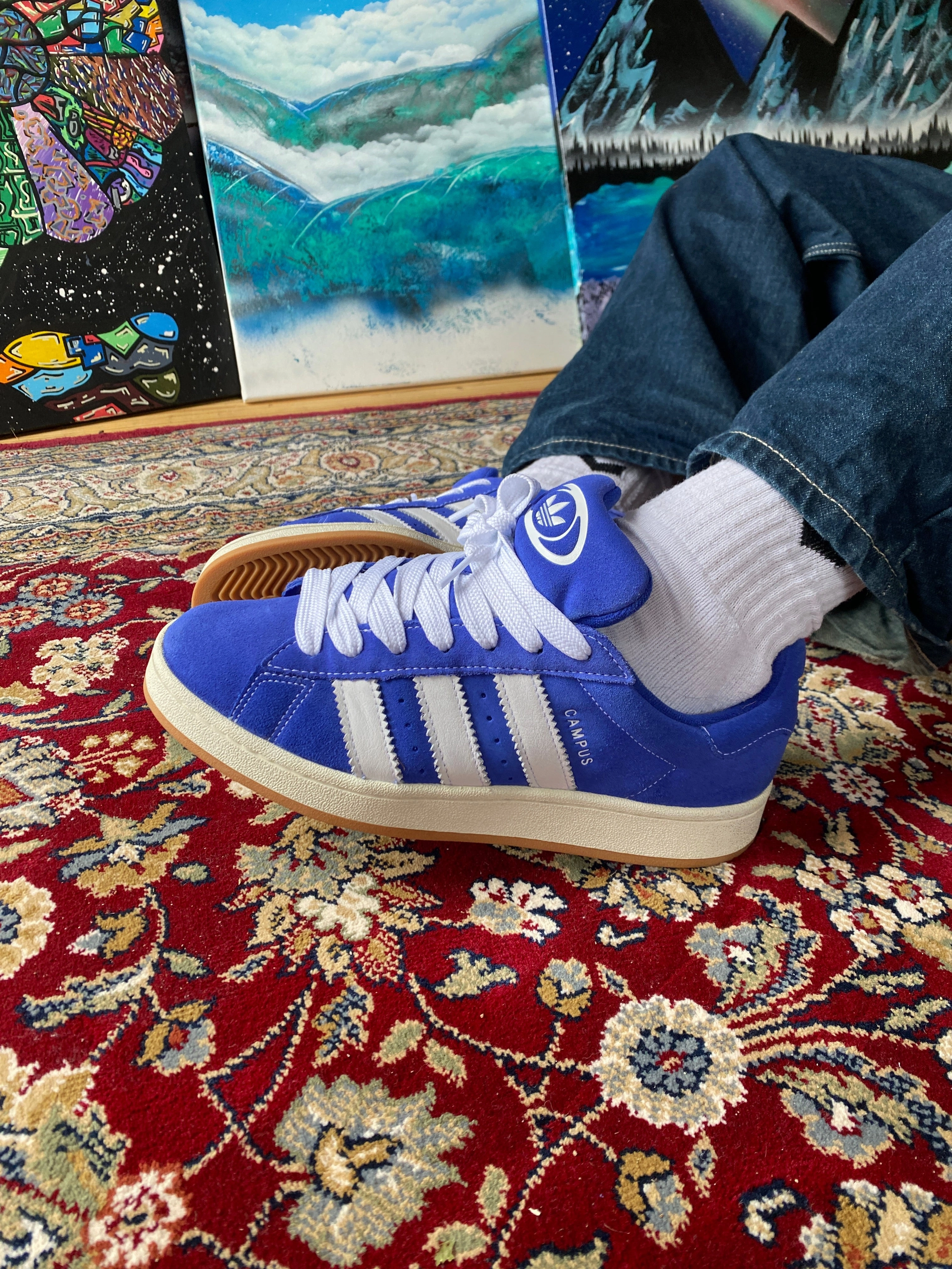Adidas Campus 00s Lucid Blue Light Run