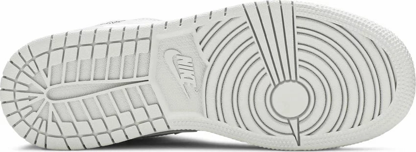 Nike Jordan 1 Mid Grey Camo GS Flexible Zones Durability