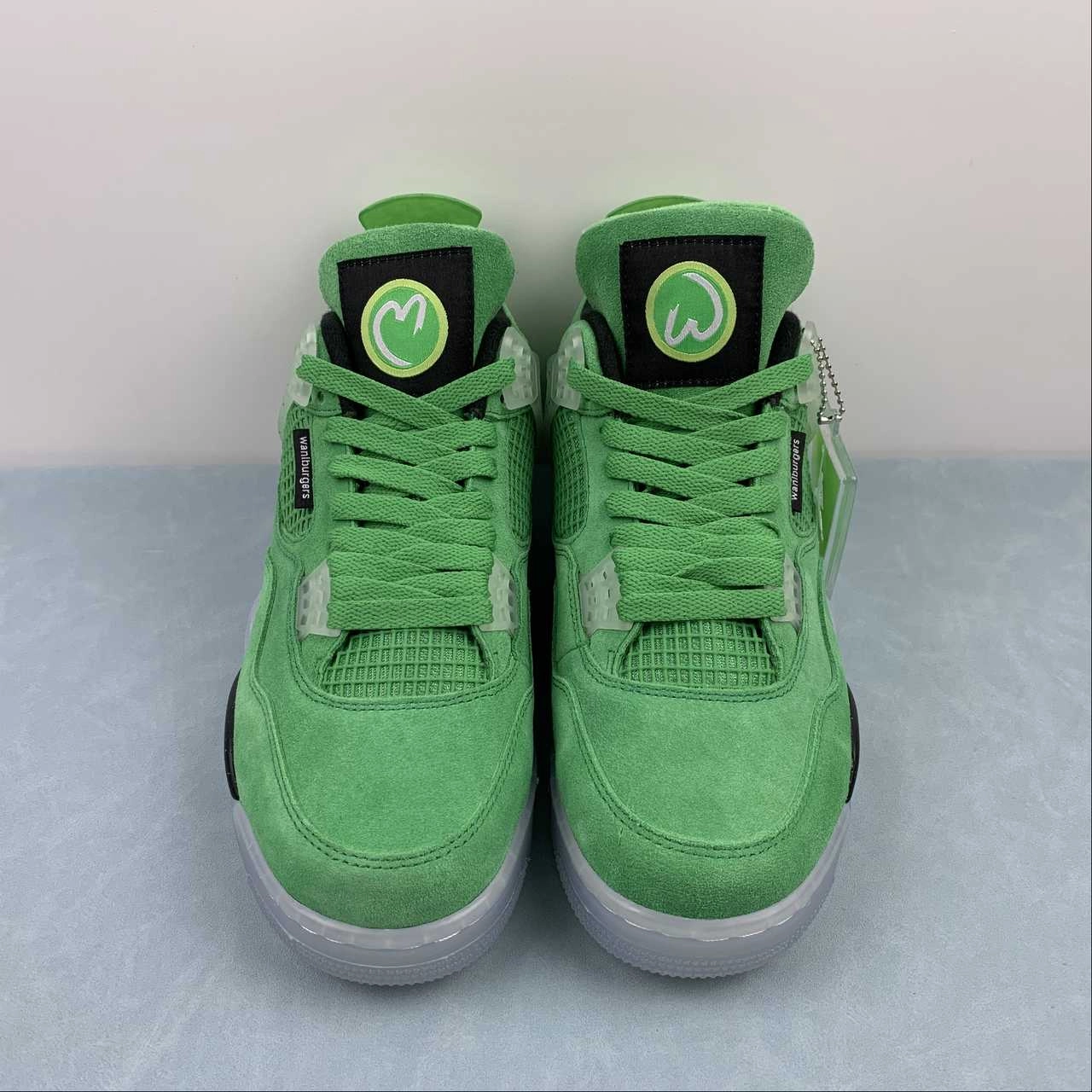 Airflow channels Air Jordan 4 Retro Wahlburgers AJ4 A61426 LN4