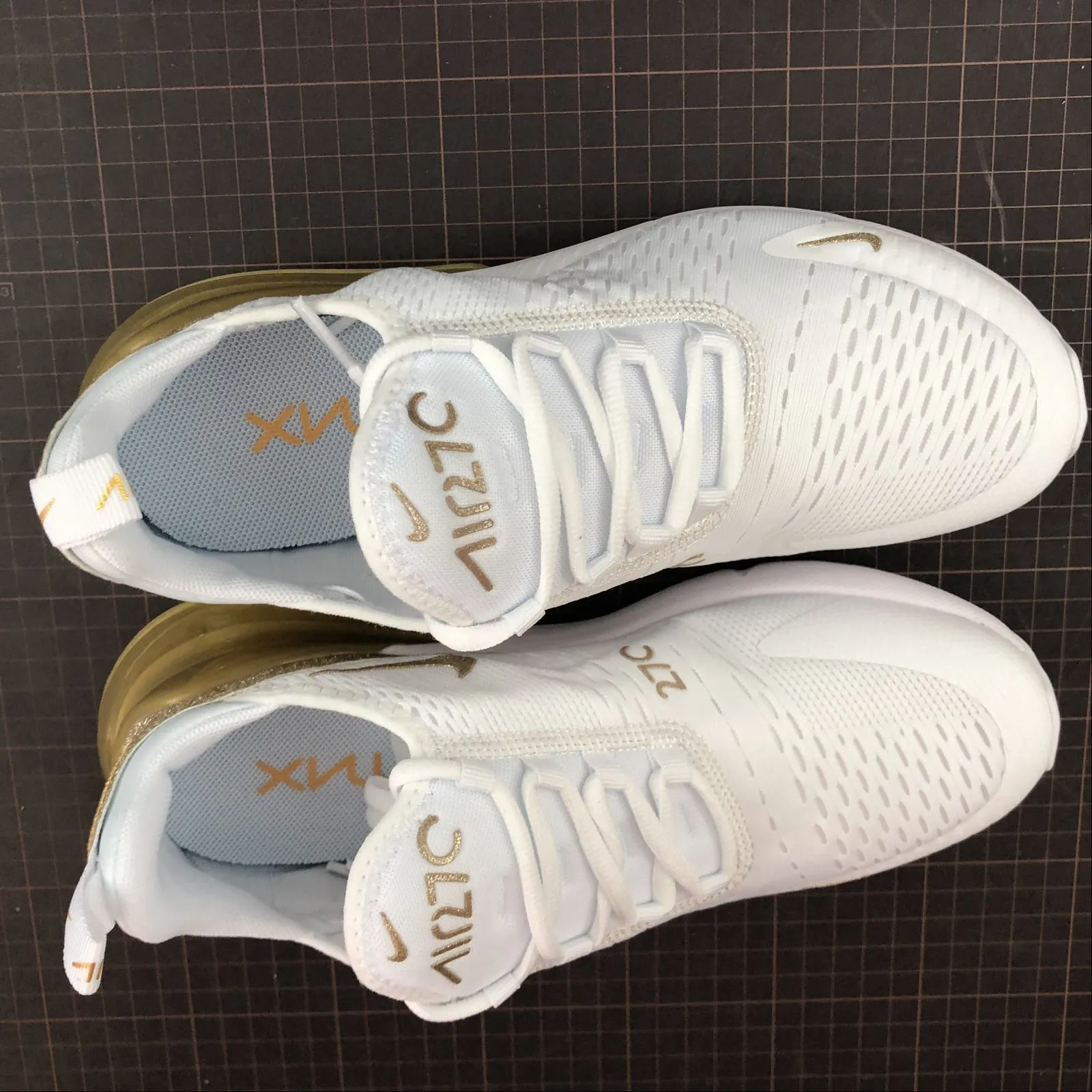 Air Max 270 White Gold CD8497-019 adapt to different weather conditions