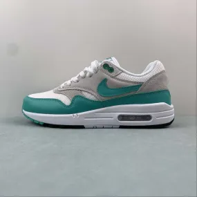Air Max 1 Clear Jadee Neutral Gray White Black DZ4549-001 15K Run spandex - feature shoes