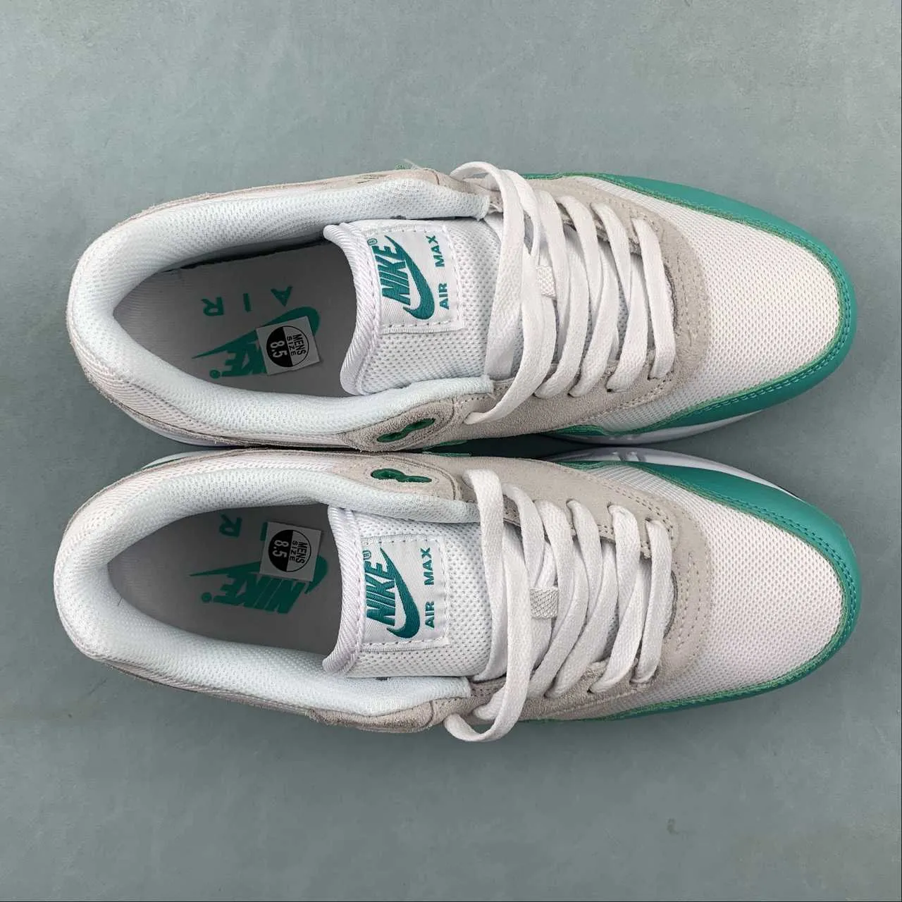 Stylish Footwear Air Max 1 Clear Jadee Neutral Gray White Black DZ4549-001