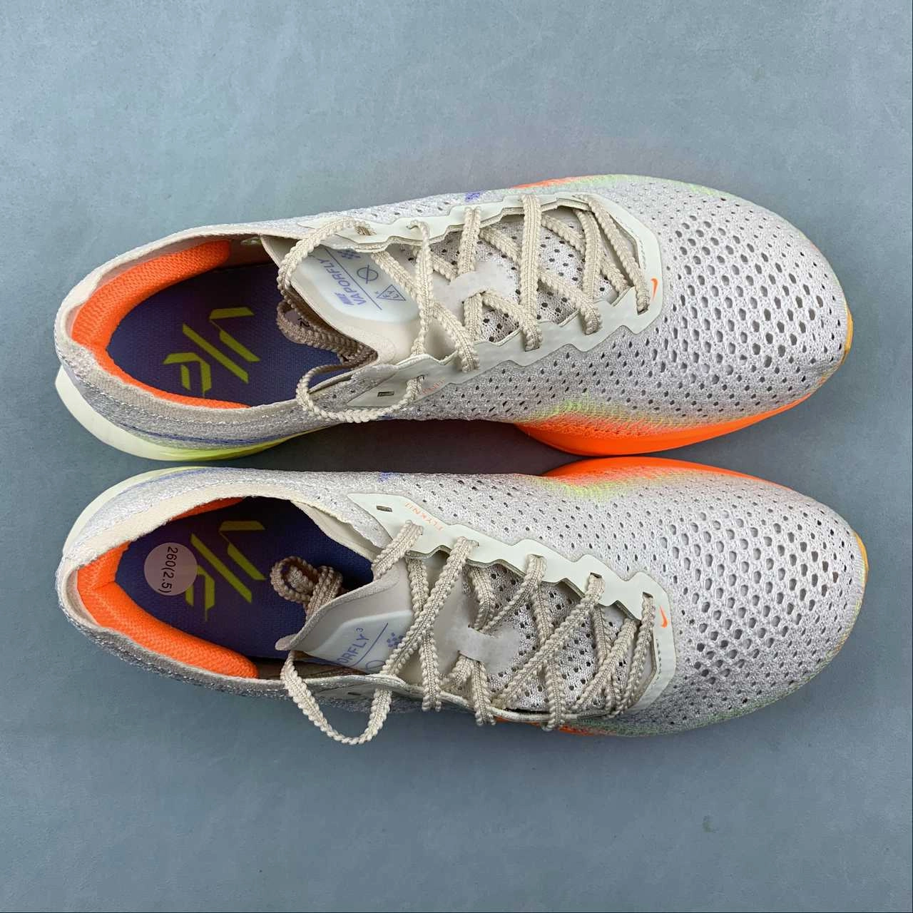 Resilient Air ZoomX VaporFly Next 3 Sail Total Orange Cobalt Bliss Volt DV4129-101