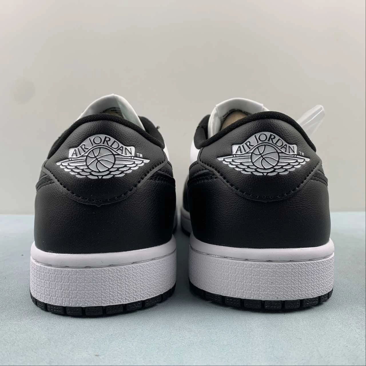 Air Jordan 1 Low Black White CZ0790-110 Moisture Wicking Fabric