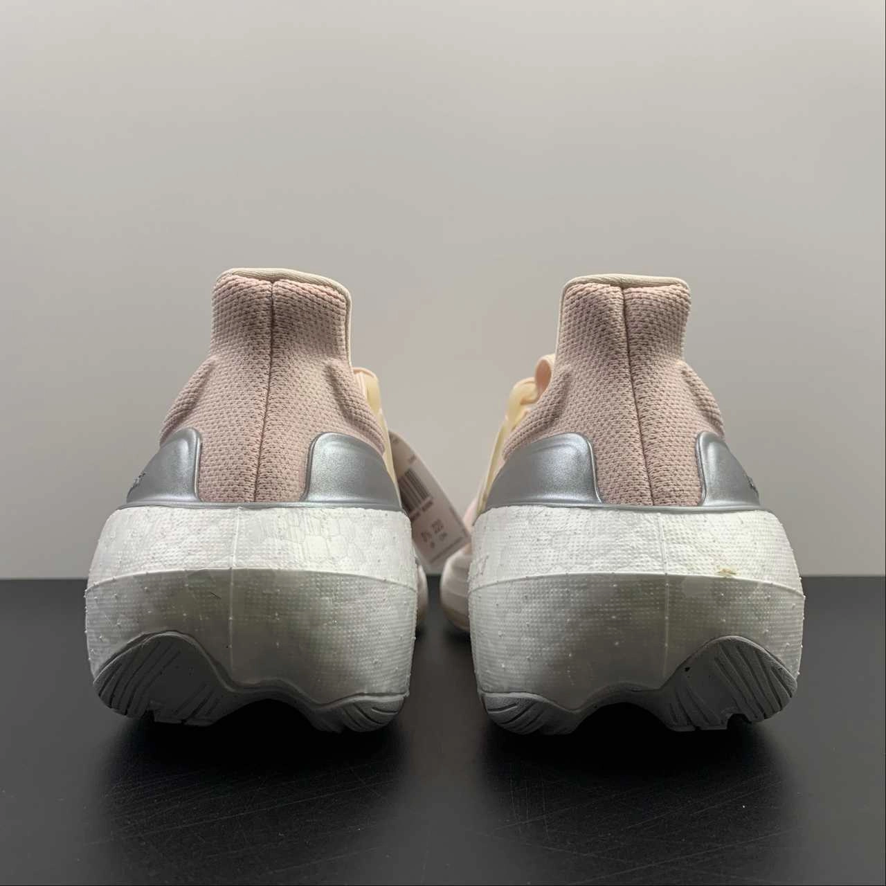 racquetball shoes Adidas Ultraboost Light Pink Cloud White Silver HQ8600