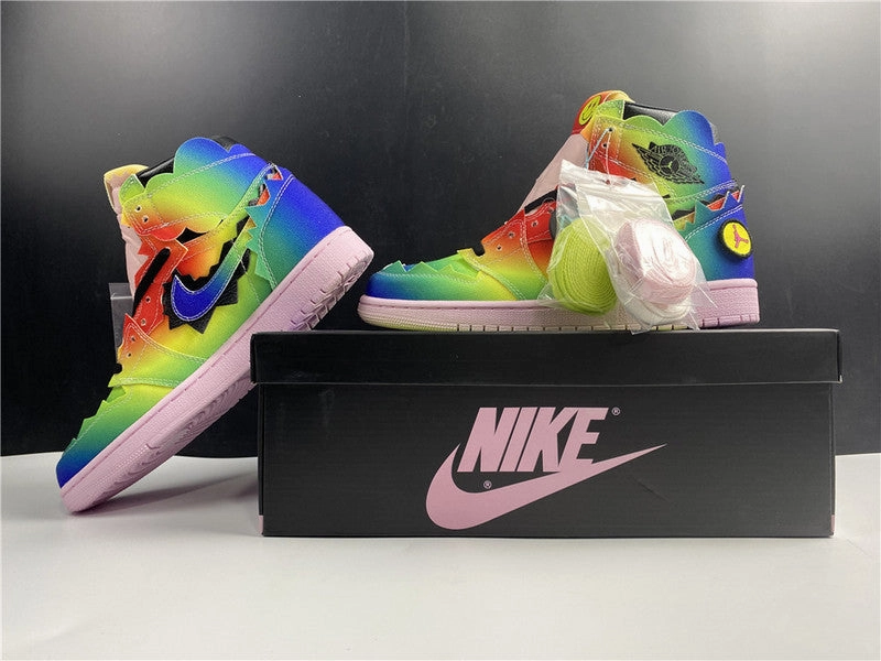 Flexible Midsole Shank PhylonMidsole Air Jordan 1 Retro High OG J Balvin Pink DC3481-900