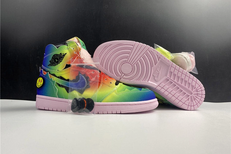 Air Jordan 1 Retro High OG J Balvin Pink DC3481-900 Quick Drying Responsive foam