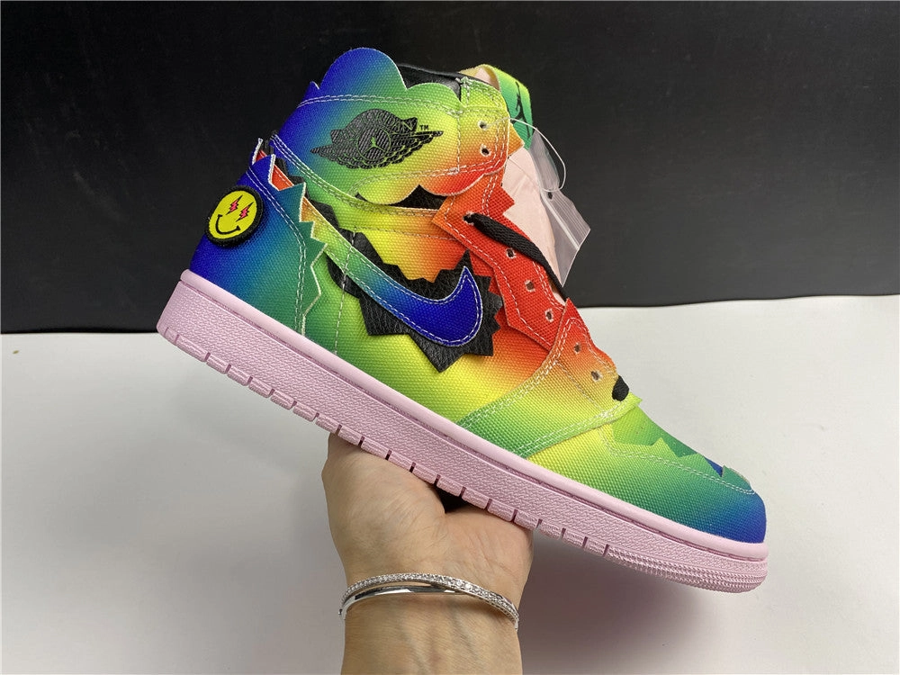 Effortless Wear Comfort Midsole Air Jordan 1 Retro High OG J Balvin Pink DC3481-900