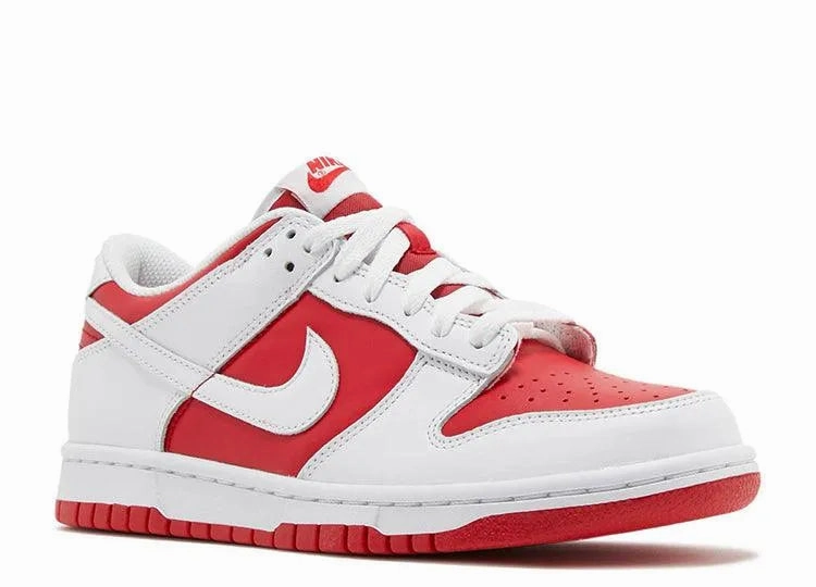 Ventilated Sides Nike Dunk Low Championship Red (GS)