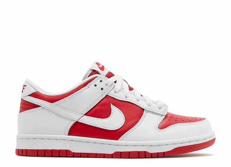 Comfortable toe box Flexible Midsole Shank Nike Dunk Low Championship Red (GS)