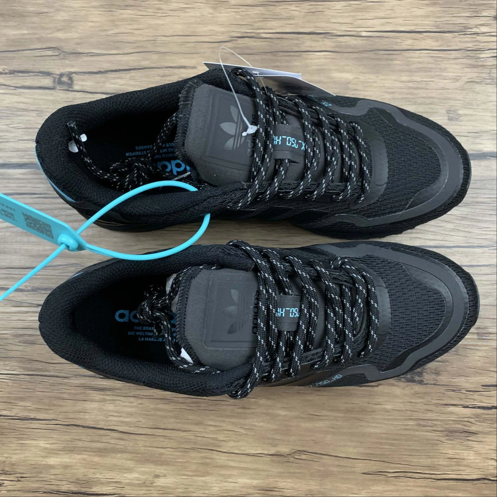 all - terrain - use shoes Sleek Shoes Adidas ZX750 HD Black Light Water Blue FV8488