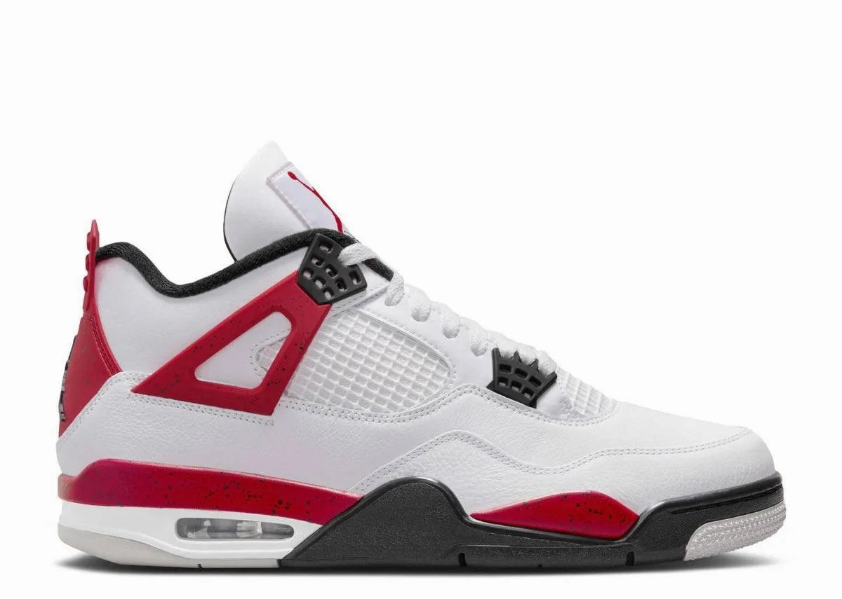 Air Jordan 4 Red Cement Split Toe Flex Zone